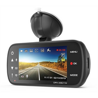 Kenwood Dashcam (Quad HD - 2 Channel - 3" LCD - GPS - Wi-Fi - G-Sensor)