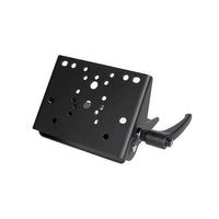 Short Clevis Tilt/Swivel Motion Attachment: VESA 75mm & Gamber-Johnson Hole Pattern