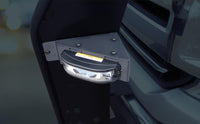 2020+ Ford Police Interceptor® Utility Push Bumper - Aluminum Push Bumper with Light Bar and Side Light Brackets