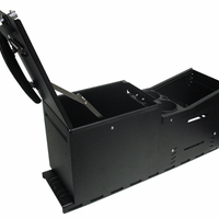 Work Truck Console with File Box, Cup Holder and Armrest