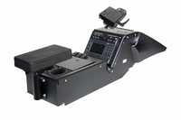 2011-2020 Dodge Charger Police Package Console Box, Cup Holder, Armrest and 6" Locking Slide Arm Motion Attachment Kit