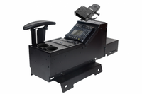 Chevrolet/GMC Truck and Full-Size SUV Console with Cup Holder, Armrest, Wiring Chase, and Mongoose Motion Attachment Kit