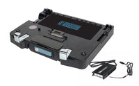 Panasonic Toughbook 54/55 Docking Station with LIND 120W Auto Bare Wire Leads Power Supply, Dual RF