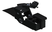 2021+ Dodge Charger Console Box (Short 10.5") Kit with Cup Holder, Rear Armrest, and Mongoose®-9" Locking Slide Arm with Short Clevis