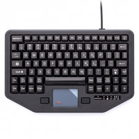 iKey Full Travel Keyboard with Attachment Versatility and Red Back Lighting