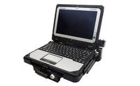 TrimLine™ Panasonic Toughbook CF-20 Laptop Vehicle Docking Station, Dual RF - TNC with Screen Arm Lock and LIND Power Adapter
