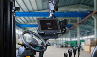 Zebra L10 Android Tablet Vehicle Docking Station (No RF) with Lind 20-60V Material Handling Isolated Power Adapter