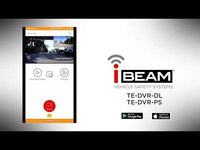 iBeam Dashcam / DVR (Full HD - 2 Channel - Wi-Fi - Water Resistant)