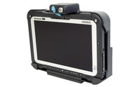 KIT: Panasonic Toughpad FZ-G1 THIN Docking Station, Lite Port, No RF with LIND 11-16V Auto Power Adapter with Bare Wire Lead