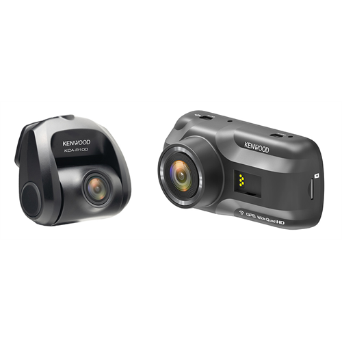 Kenwood Dashcam (Quad HD - 2 Channel - 3