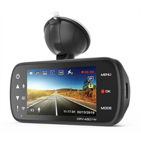 Kenwood Dashcam (Quad HD - 2 Channel - 3" LCD - GPS - Wi-Fi - G-Sensor)
