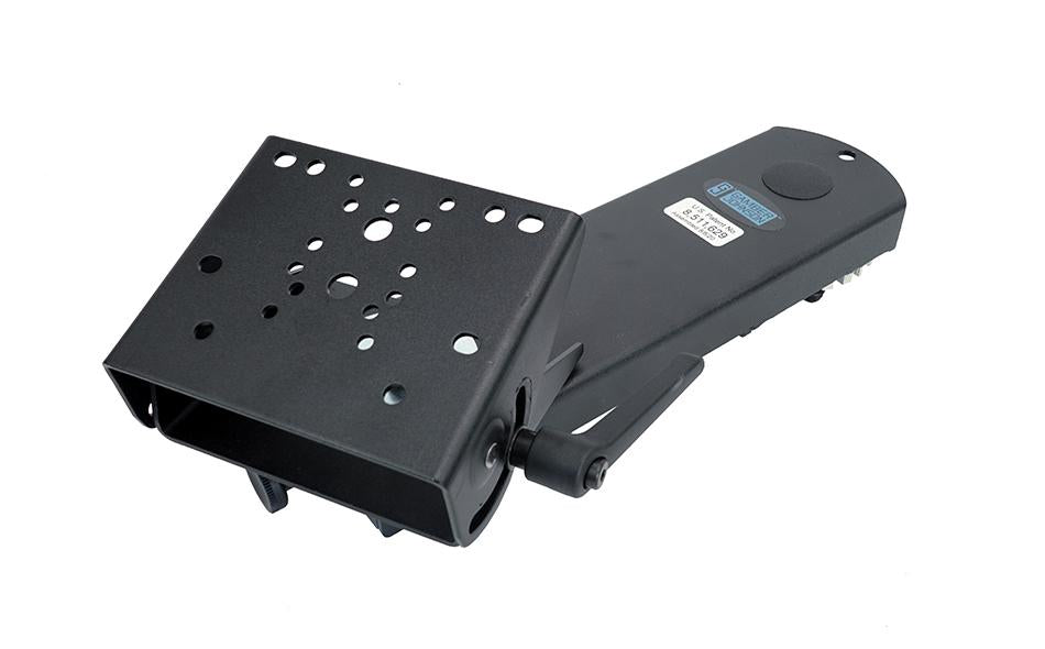 Locking Swing Arm: VESA 75mm & Gamber-Johnson Hole Pattern