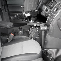 2013-2019 Ford Police Interceptor® Sedan/Utility Pedestal System Kit