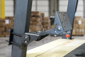 CLARK Fork Lift Roll Formed Pillar Bracket and Dual Clamshell Combined Mounting Kit