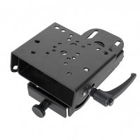 6" Locking Slide Arm: VESA 75mm & Gamber-Johnson Hole Pattern