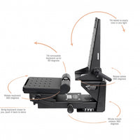 Independent Rotation Tablet Display Mount Kit