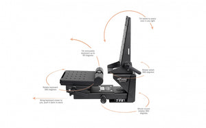 Independent Rotation Tablet Display Mount Kit