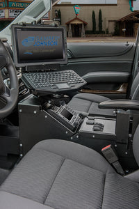 Chevrolet/GMC Truck and Full-Size SUV Console with Wiring Chase Kit