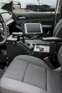 Chevrolet/GMC Truck and Full-Size SUV Console with Wiring Chase Kit