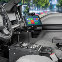 2015+ Ford F-150 Aluminum Body, 2017+ Super Duty F-250 to F-550, 2018+ Expedition SSV Console Leg Kit