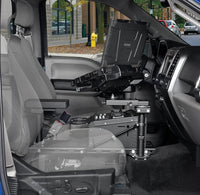 2015+ Ford F-150 Aluminum Body, 2017+ Super Duty F-250 to F-550, 2018+ Expedition SSV Console Leg Kit
