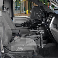 2015+ Ford F-150 Aluminum Body, 2017+ Super Duty F-250 to F-550, 2018+ Expedition SSV Console Leg Kit