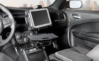 2011-2020 Dodge Charger Police Package Console Box with Cup Holder, Vertical Surface Mount and Hardware Bag Kit
