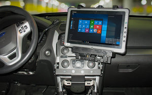 Ford Police Interceptor® Utility On-Dash Keyboard Mount