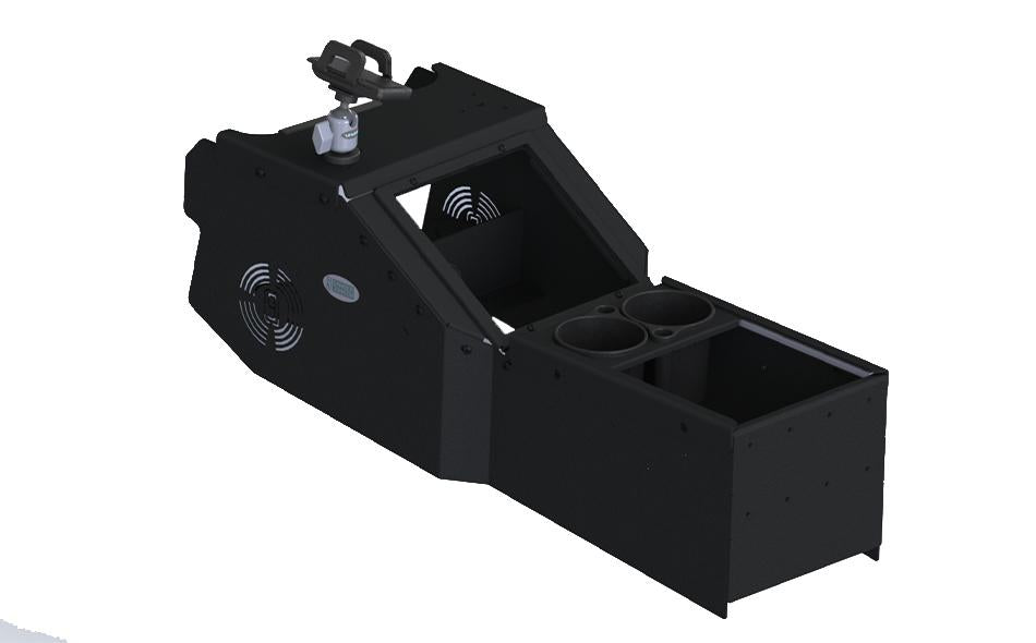 2021+ Dodge Durango Standard Console Box Kit with Magnetic Phone Holder and Cup Holder