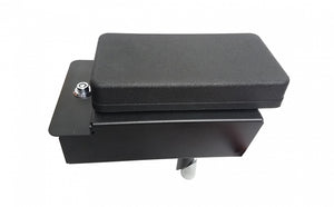 Breakaway Armrest Lockbox with DS-LOWER-7 Pole (tall)