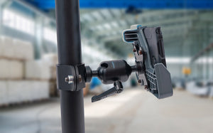 Zirkona 2" to 3" Pole Mount with VESA 75mm Mounting Plate