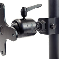 Zirkona 3/4" to 1-7/8" Pole Mount with VESA 75mm Mounting Plate