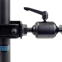 Zirkona 3/4" to 1-7/8" Pole Mount with VESA 75mm Mounting Plate