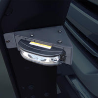 2020+ Ford Police Interceptor® Utility Push Bumper - Aluminum Push Bumper with Light Bar and Side Light Brackets