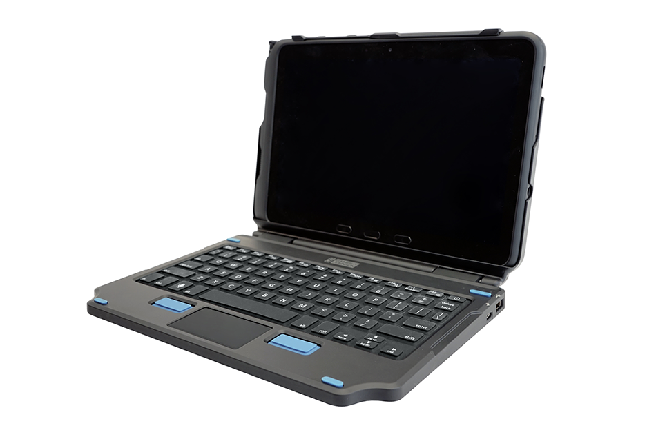 2-in-1 Attachable Keyboard for the Samsung Galaxy Tab Active Pro/Tab A ...