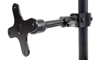 Zirkona 3/4" to 1-7/8" Pole Mount with 6" Medium Dog-Bone and VESA 75mm Plate
