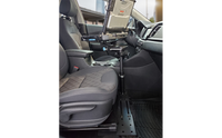 Universal Adjustable Seat Base Pedestal Kit with Mongoose® 9" Locking Slide Arm with Short Clevis
