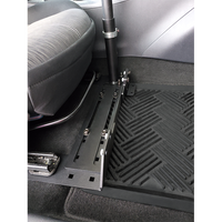 Universal Adjustable Seat Base Pedestal Kit with Mongoose® 9" Locking Slide Arm with Short Clevis