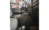 2021+ Ford F-150 Wide Body Console Box with Magnetic Phone Holder, Cup Holder and Side Armrest
