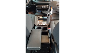 2021+ Dodge Durango Standard Console Box Kit with Magnetic Phone Holder, Cup Holder and Printer Armrest