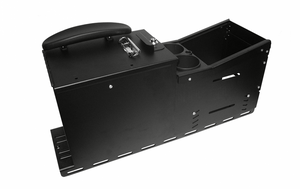 Work Truck Console with File Box, Cup Holder and Armrest