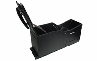 Work Truck Console with File Box, Cup Holder and Armrest
