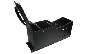 Work Truck Console with File Box, Cup Holder and Armrest