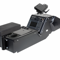 2011-2020 Dodge Charger Police Package Console Box, Cup Holder, Armrest and 6" Locking Slide Arm Motion Attachment Kit