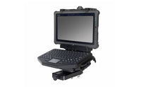 Tall Tablet Display Mount Kit: 6" Locking Slide Arm and Keyboard Tray
