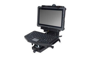 Tall Tablet Display Mount Kit: Mongoose and Keyboard Tray