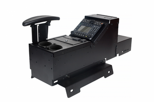 Chevrolet/GMC Truck and Full-Size SUV Console with Cup Holder, Armrest, and Wiring Chase Kit