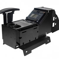 Chevrolet/GMC Truck and Full-Size SUV Console with Cup Holder, Armrest, USB/AUX Input Panel, Pocket, and Side Wings Kit