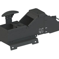 Chevrolet/GMC Truck and Full-Size SUV Console with Cup Holder, Armrest, USB/AUX Input Panel, and Side Wings Kit