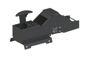 Chevrolet/GMC Truck and Full-Size SUV Console with Cup Holder, Armrest, USB/AUX Input Panel, and Side Wings Kit